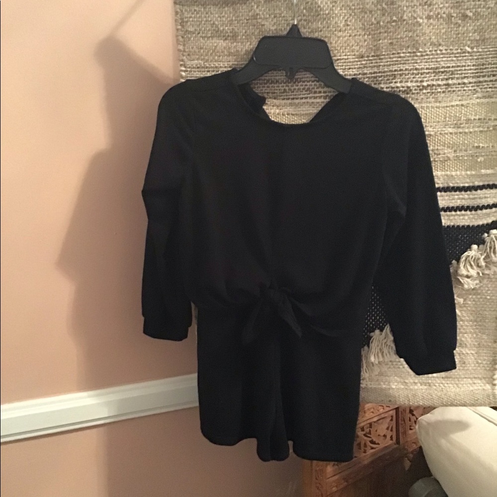 A black jumpsuit